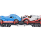 LGB 42590 G Scale LGB Flatcar with Two Roadsters