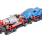 LGB 42590 G Scale LGB Flatcar with Two Roadsters