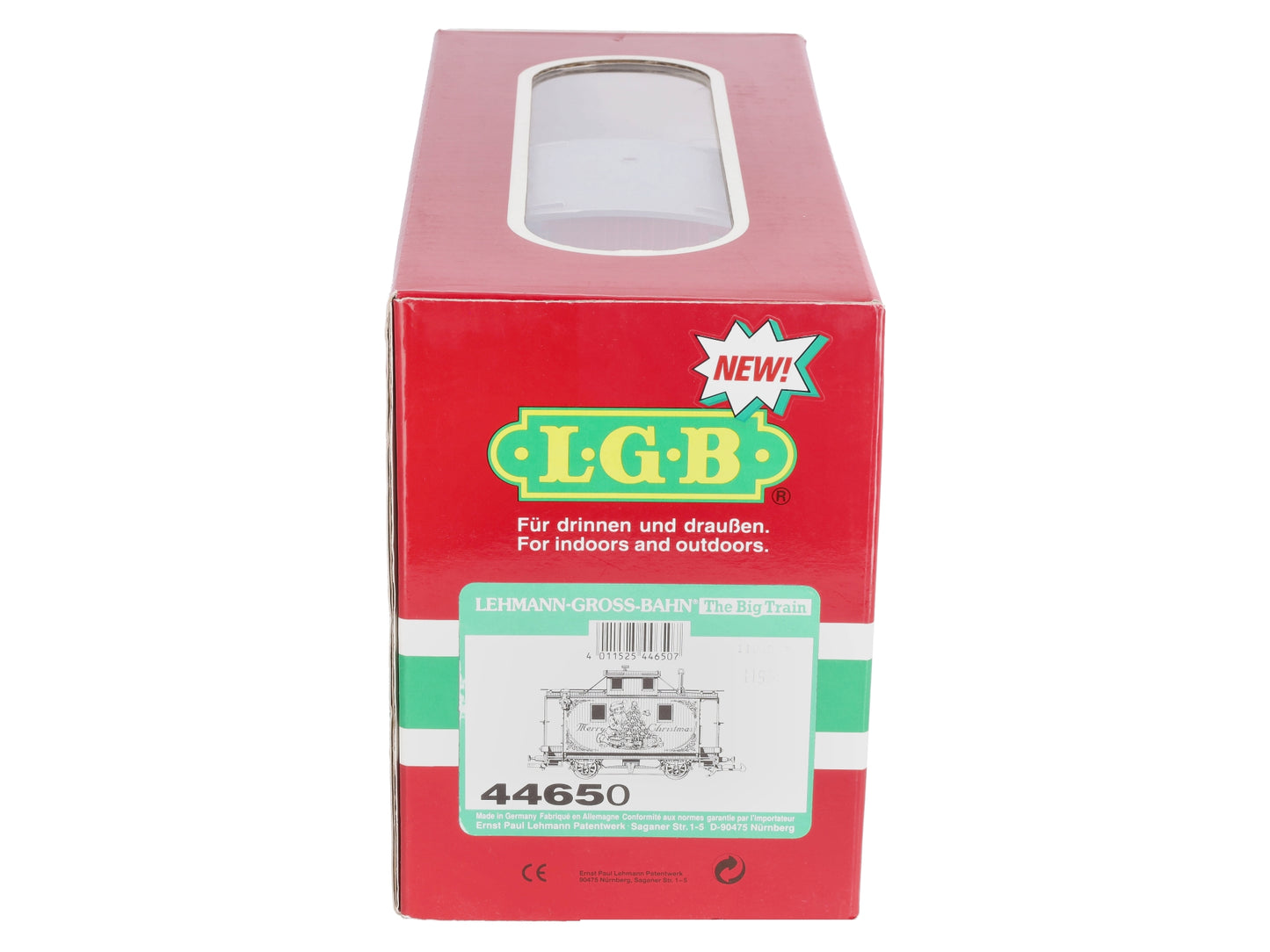 LGB 44650 G Scale Merry Christmas Caboose LN/Box