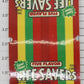Lionel 9278-10 Lifesaver Stick Decal with Adhesive on the Back