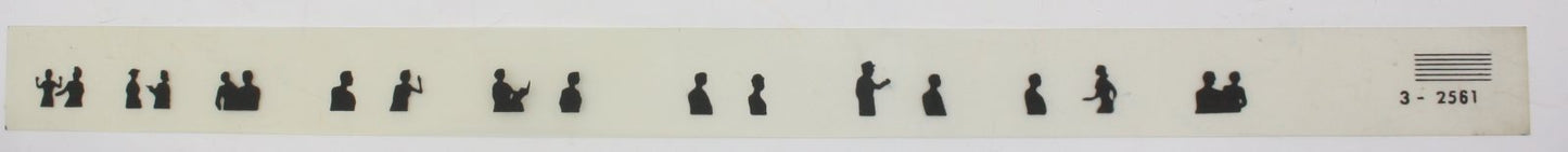 Lionel 2561-3 Right Hand Santa Fe Aluminum Passenger Car Window Strip