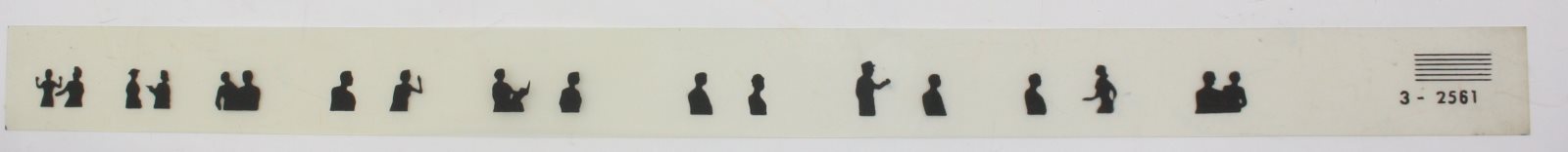 Lionel 2561-3 Right Hand Santa Fe Aluminum Passenger Car Window Strip