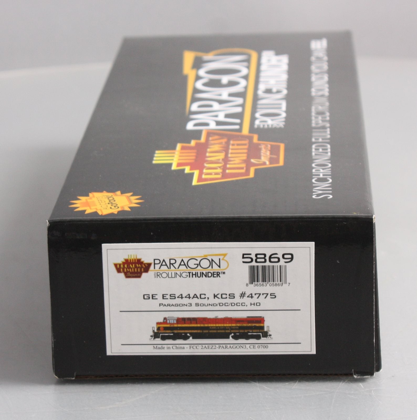 Broadway Limited 5869 HO KCS GE ES44C4 Diesel Locomotive Sound/DCC And DC #4775