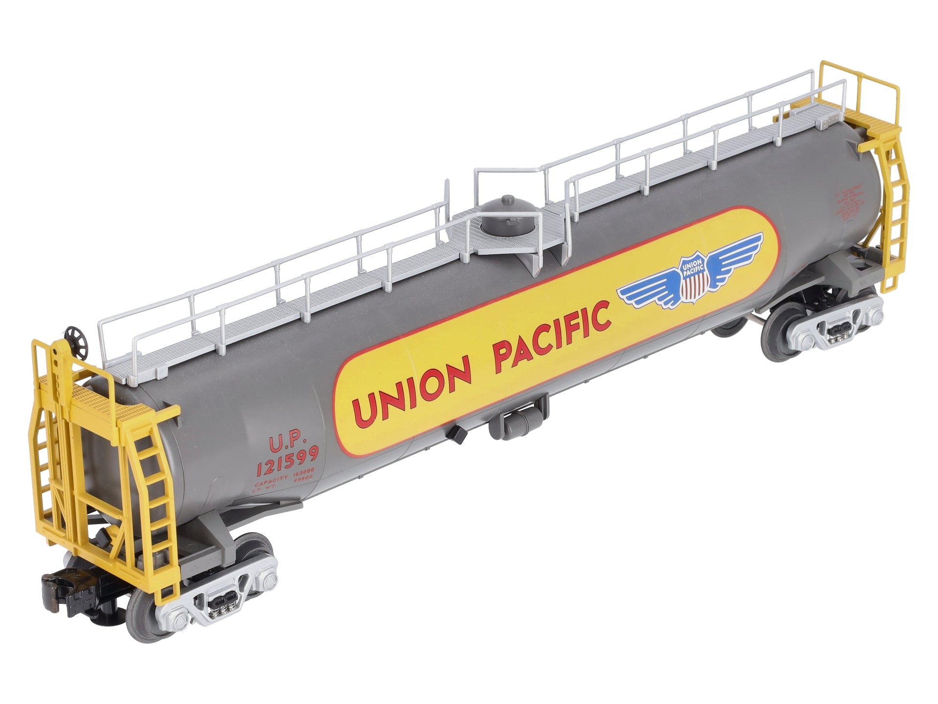 MTH 30-7358 O Gauge Union Pacific 33K Gallon Tank Car #121599 LN/Box
