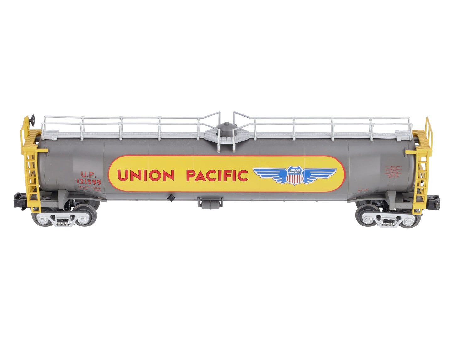 MTH 30-7358 O Gauge Union Pacific 33K Gallon Tank Car #121599 LN/Box