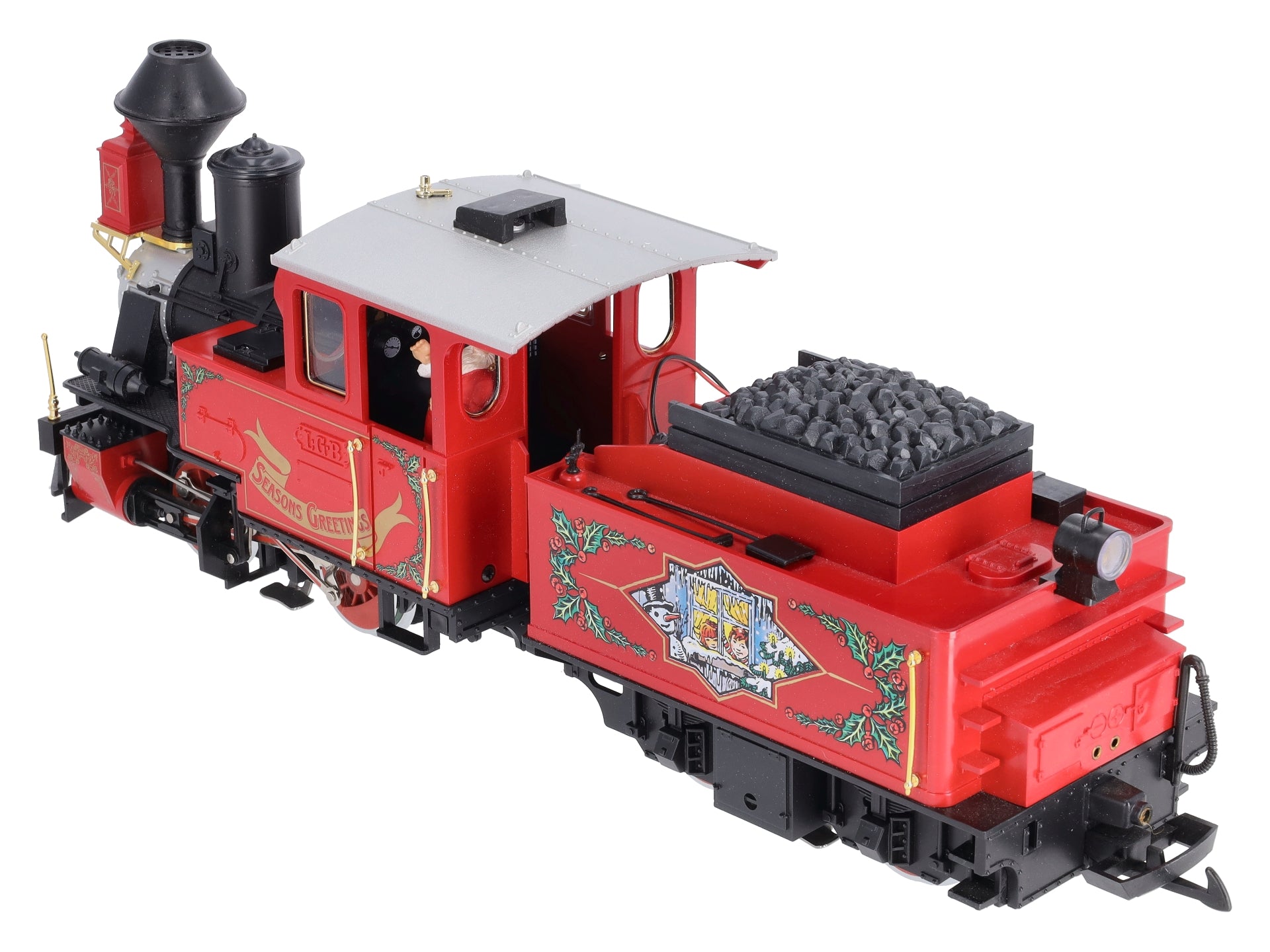 LGB 25171 G Scale Christmas Steam Locomotive & Tender EX/Box