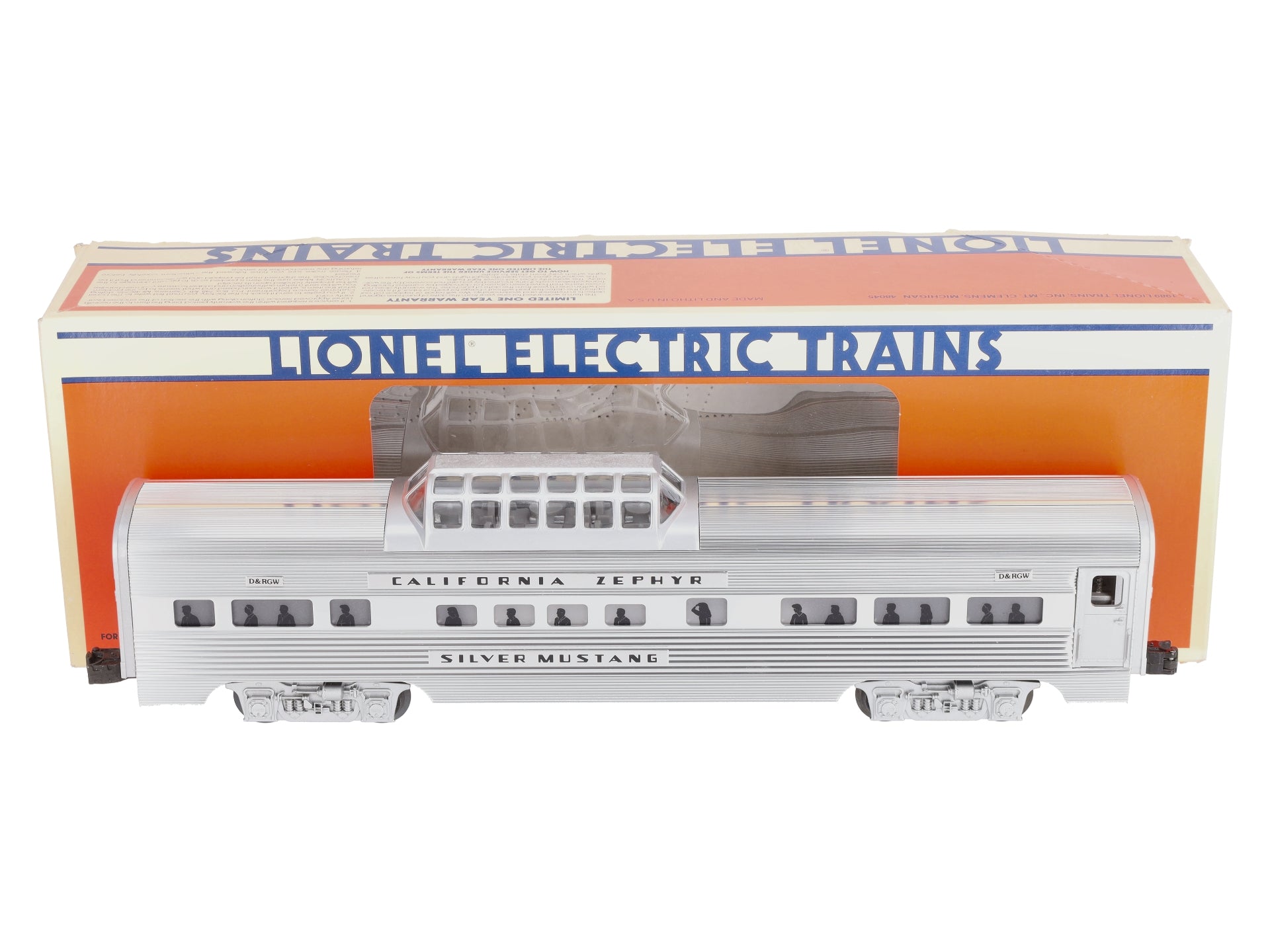 Lionel 6-19125 O Gauge California Zephyr 