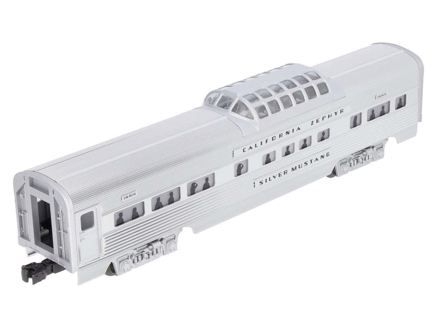 Lionel 6-19125 O Gauge California Zephyr "Silver Mustang" Vista Dome Car LN/Box