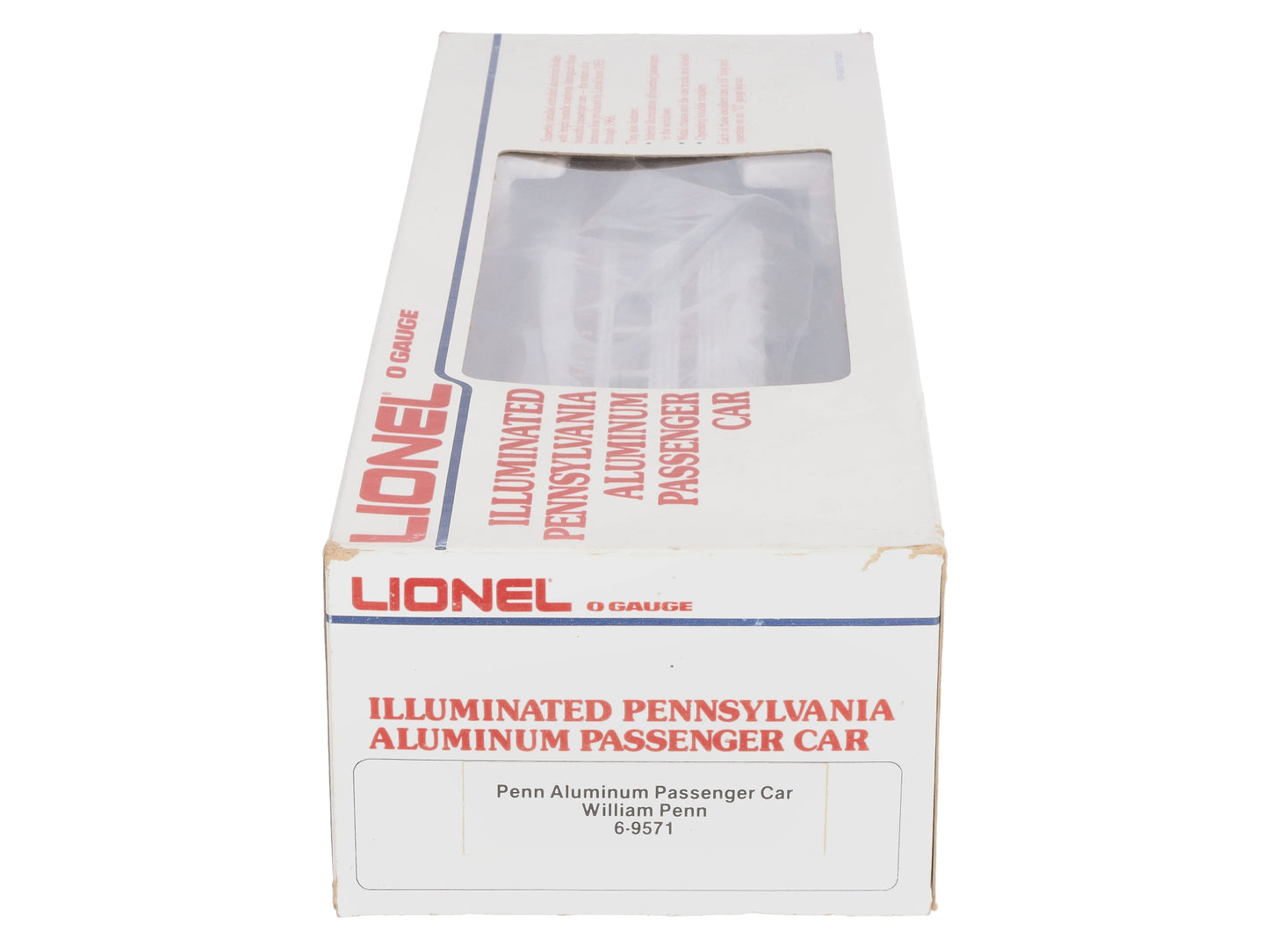 Lionel 6-9571 O Gauge Pennsylvania RR "William Penn" Aluminum Passenger Car LN/Box