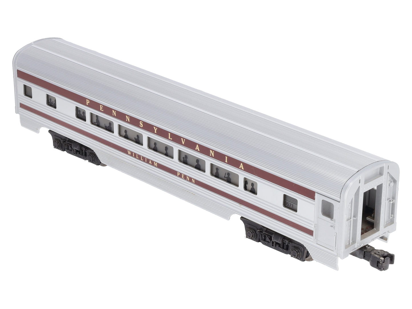 Lionel 6-9571 O Gauge Pennsylvania RR "William Penn" Aluminum Passenger Car LN/Box