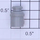Lionel 3662-61 O Gauge Light Gray Plastic Milk Can without Weight