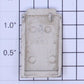 Lionel 3462-7 O Gauge Metal Milk Car Roof Hatch