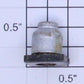 American Flyer XA11520 S Scale Magnetic Wooden on Square Metal Base Milk Can