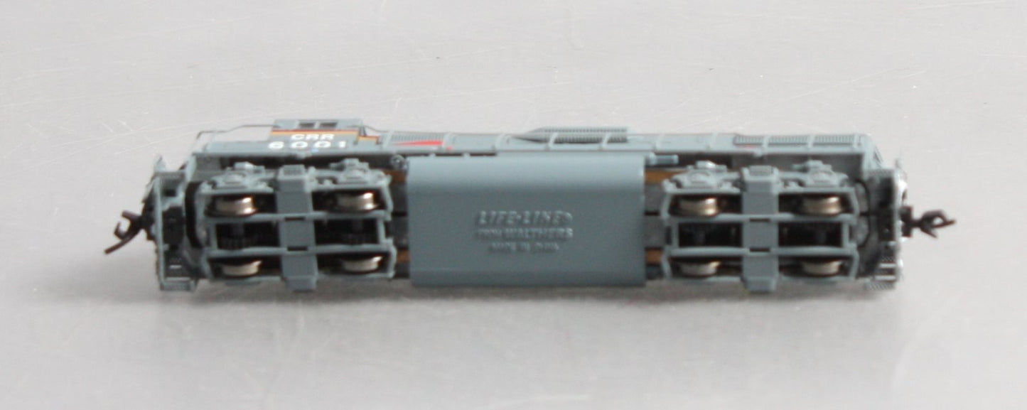 Walthers 920-75002 N Scale CRR GP38-2 Diesel Locomotive #6001 LN/Box