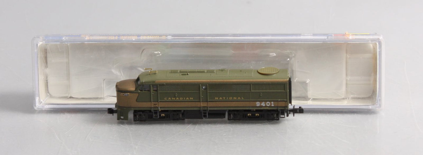 Life Like 760001 N Scale Canadian National FA1 Diesel Locomotive #9401 LN/Box