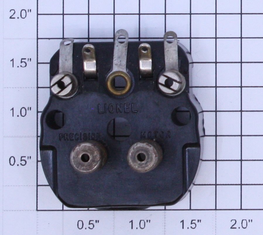 Lionel 2020M-30X Black Atomic Brush Plate Assembly