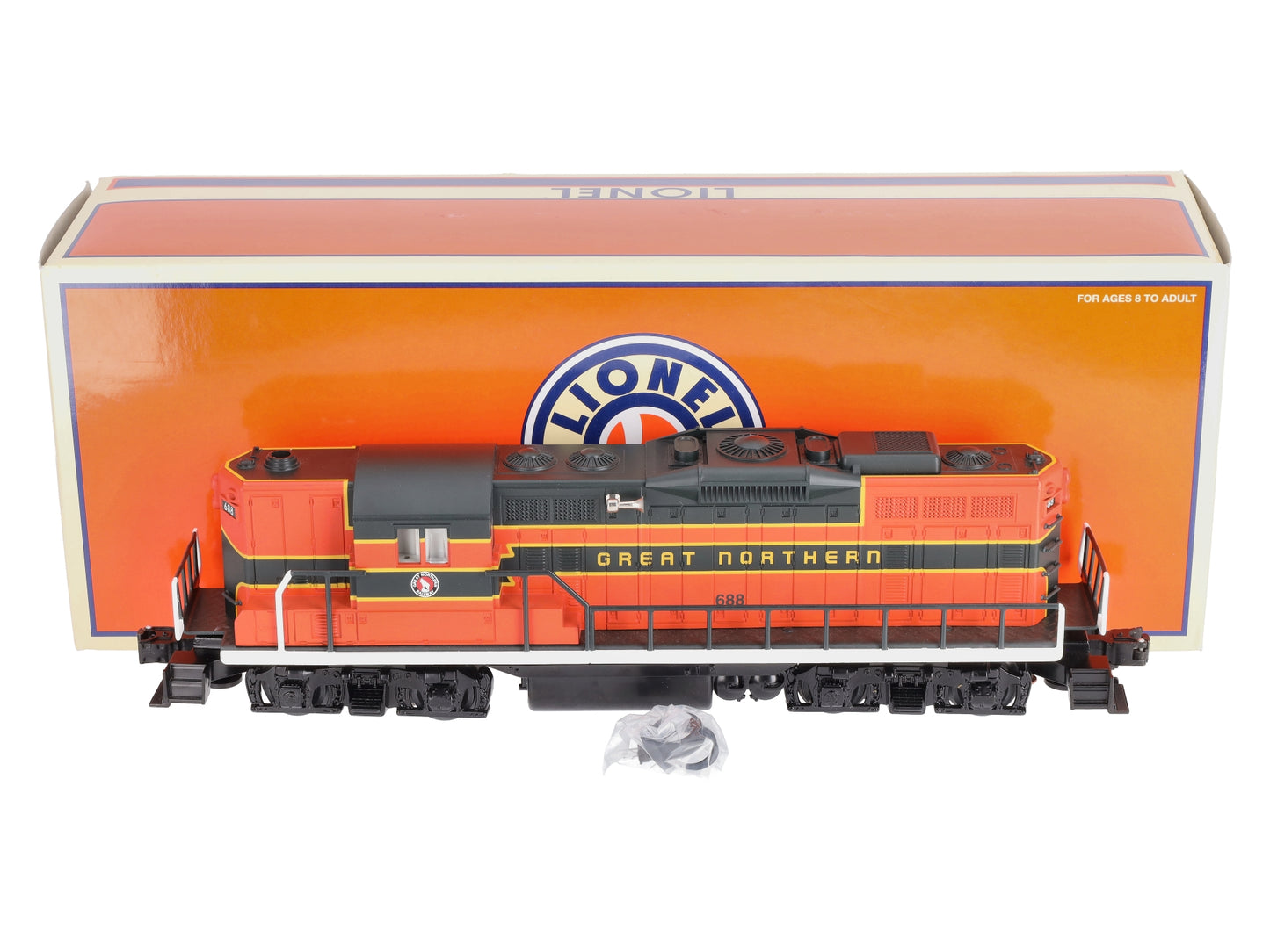 Lionel 6-28865 O Great Northern GP9 Diesel Locomotive #688 VG/Box