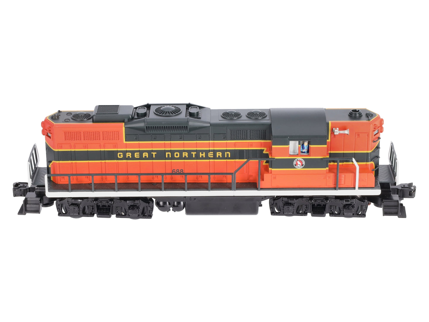 Lionel 6-28865 O Great Northern GP9 Diesel Locomotive #688 VG/Box