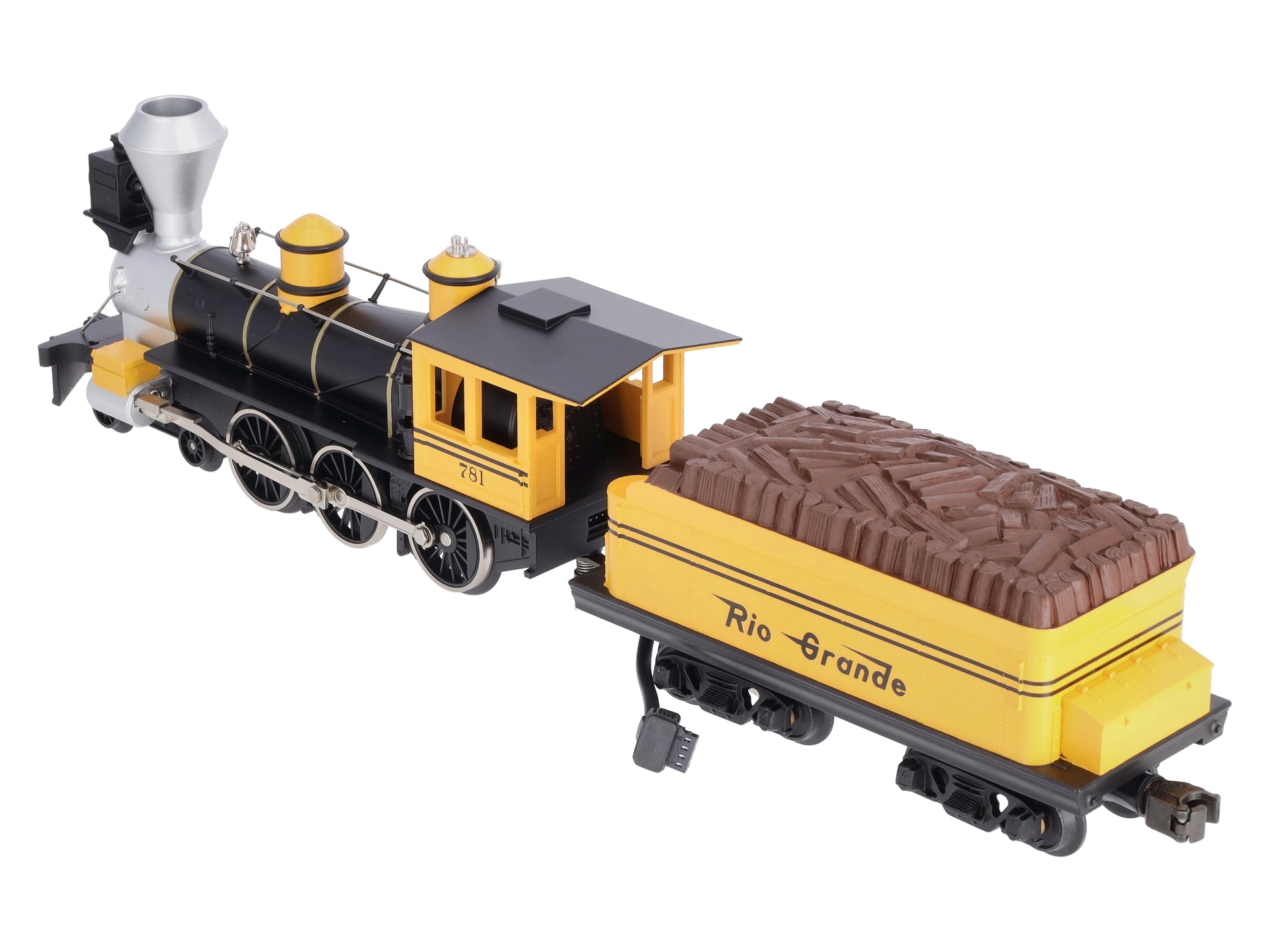 MTH 30-1160-1 O Gauge D&RGW 4-6-0 Steam Locomotive & Tender w/PS1 LN/Box
