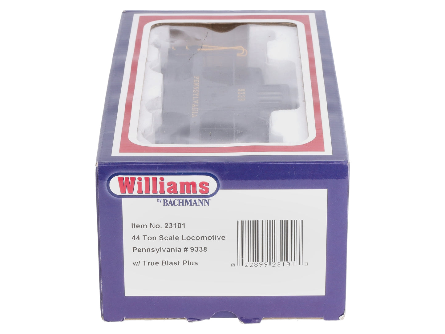 Williams 23101 O Pennsylvania GE 44-Tonne 3-Rail Diesel Locomotive #9338