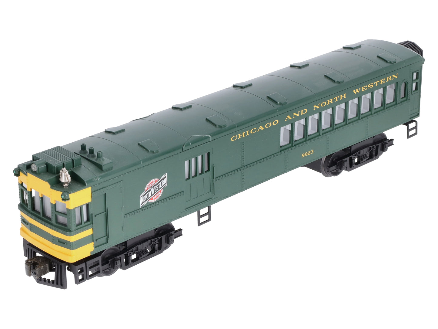 MTH 30-2159-1 O Chicago & North Western Doodlebug Diesel Locomotive w/PS1 #9923 LN/Box