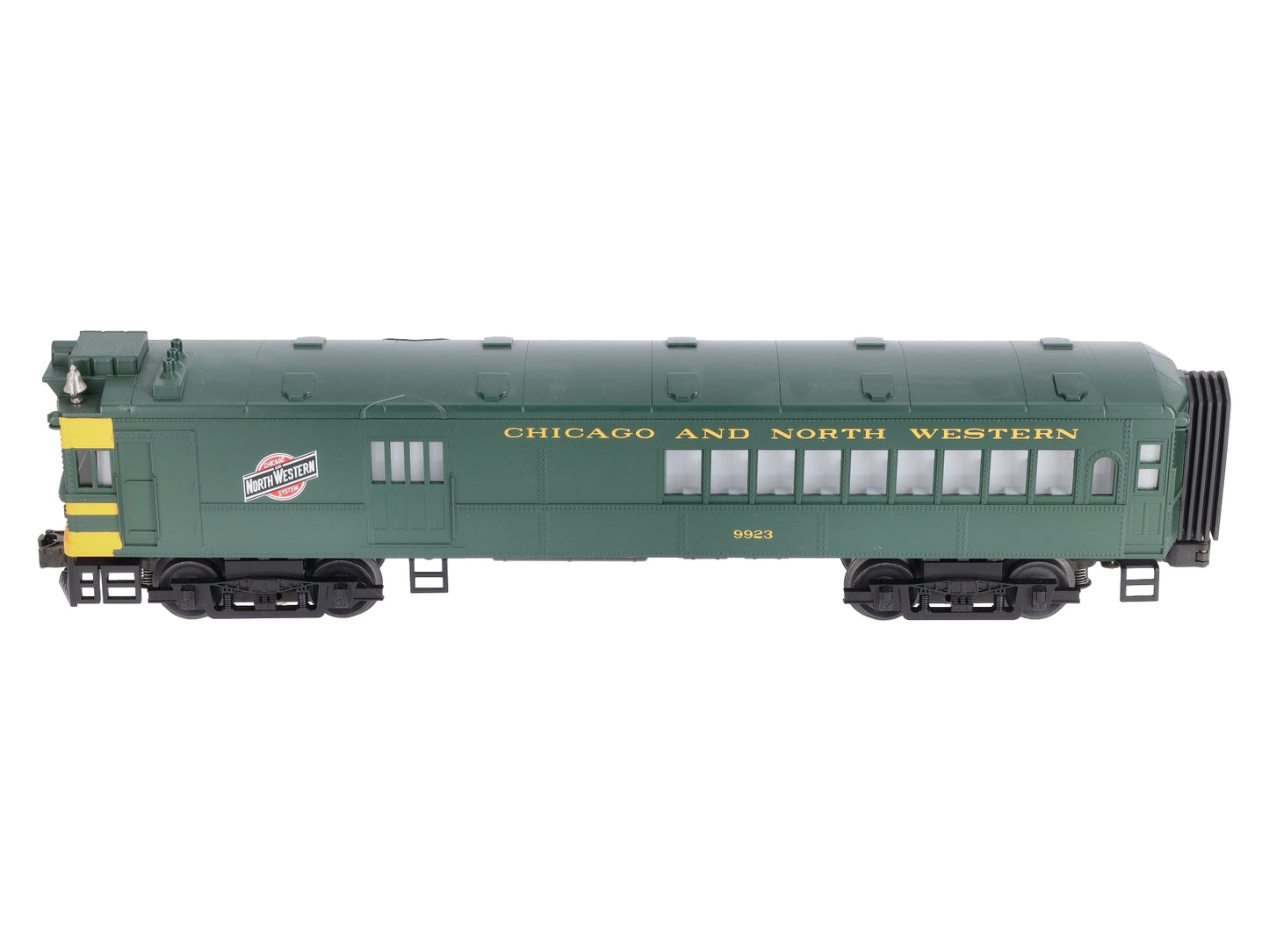 MTH 30-2159-1 O Chicago & North Western Doodlebug Diesel Locomotive w/PS1 #9923 LN/Box