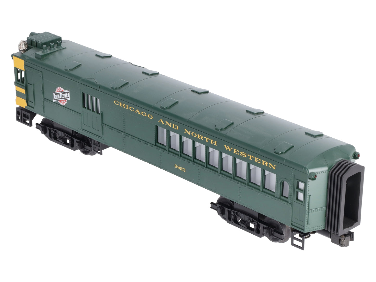 MTH 30-2159-1 O Chicago & North Western Doodlebug Diesel Locomotive w/PS1 #9923 LN/Box