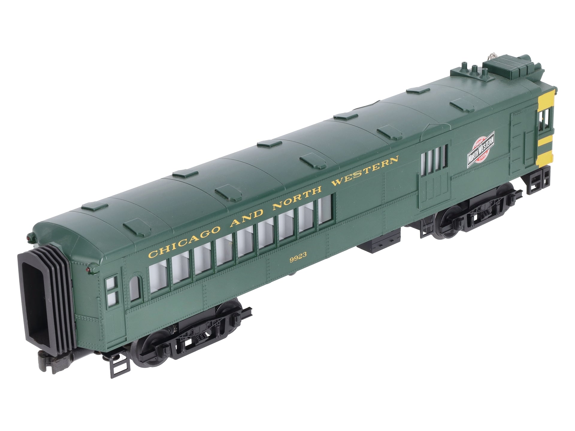 MTH 30-2159-1 O Chicago & North Western Doodlebug Diesel Locomotive w/PS1 #9923 LN/Box