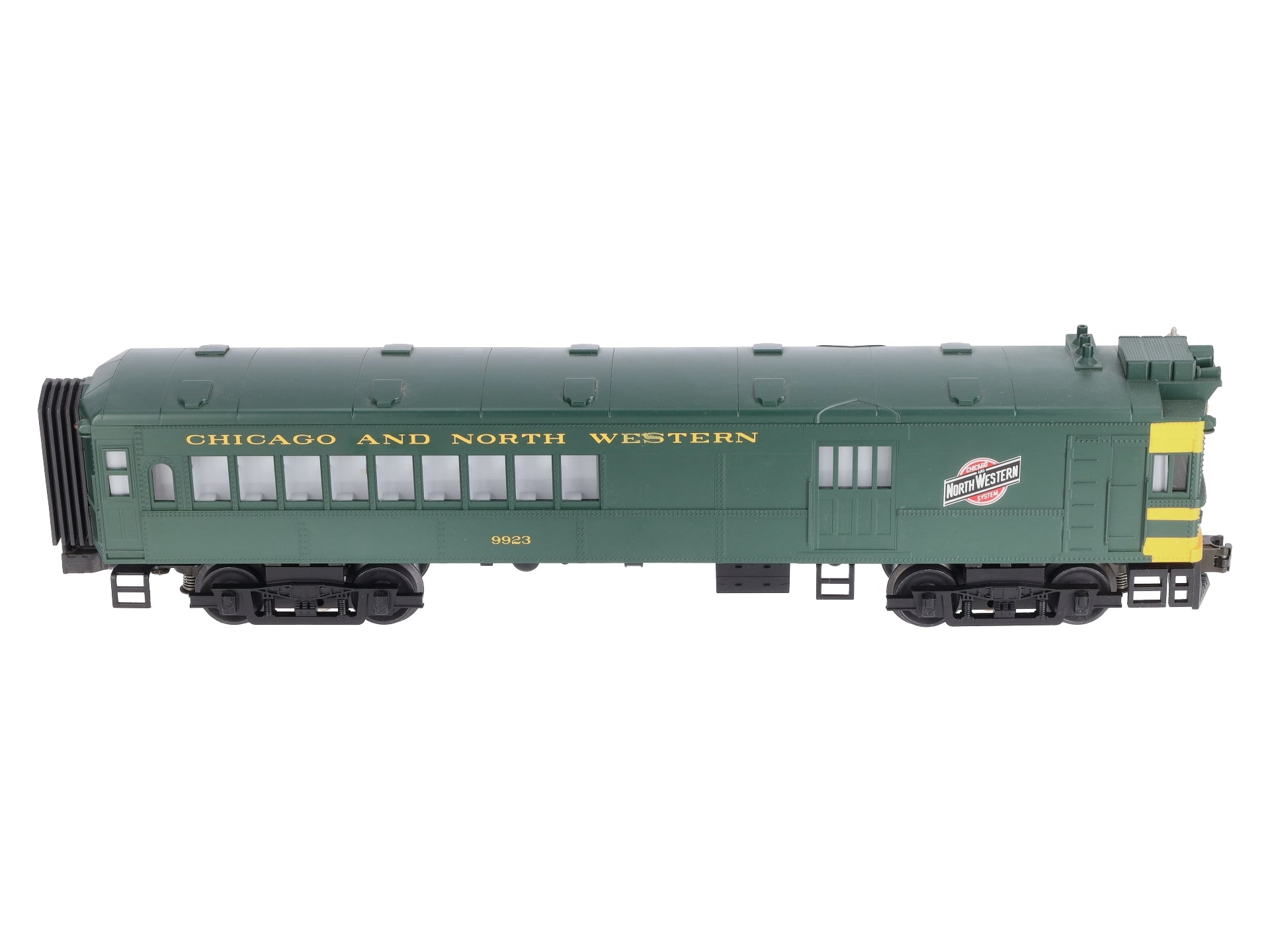 MTH 30-2159-1 O Chicago & North Western Doodlebug Diesel Locomotive w/PS1 #9923 LN/Box