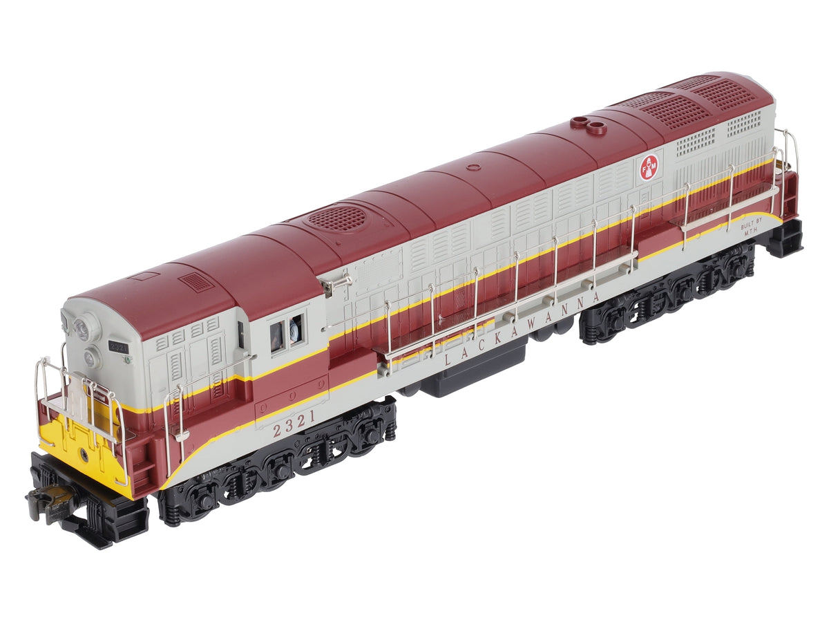 MTH 20-80001D O Gauge Lackawanna FM Diesel Locomotive #2321 w/PS1 LN/Box