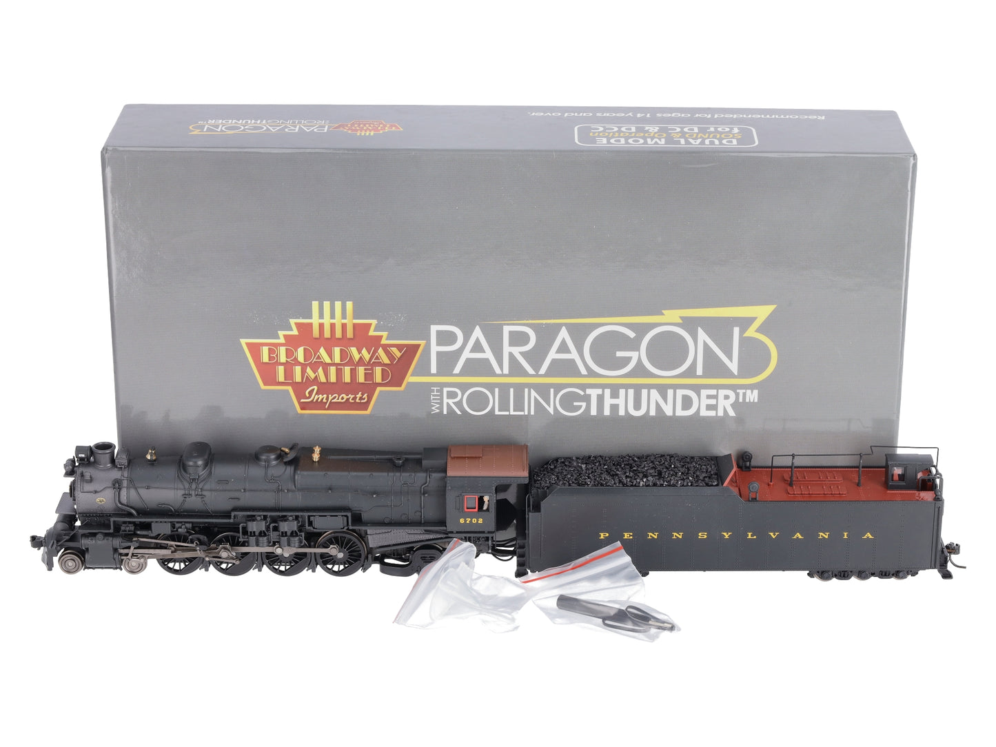 Broadway Limited 4079 HO Pennsylvania Railroad Class M1a 4-8-2 #6702 w/DCC & Snd