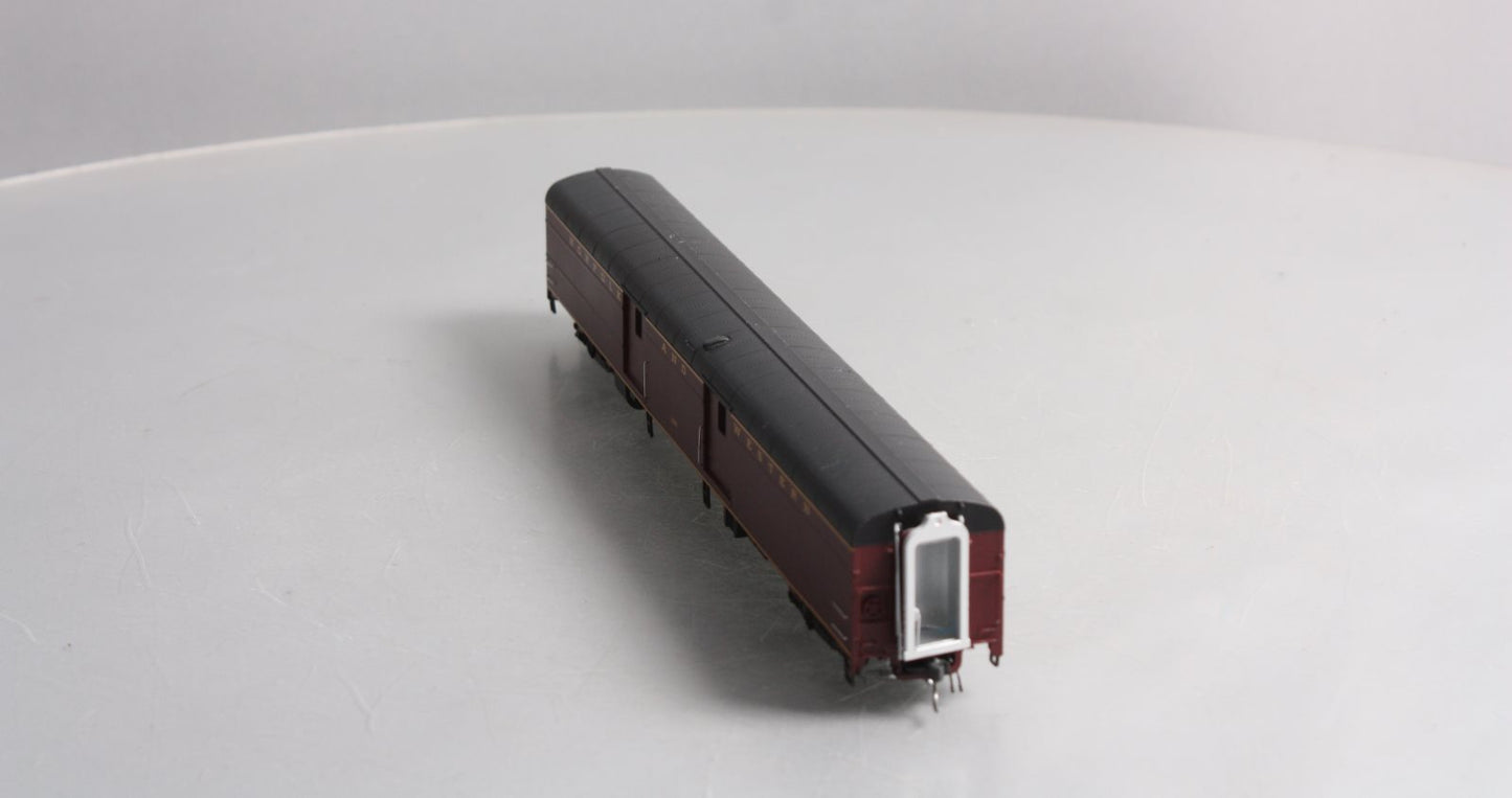 MTH 80-60074 HO Norfolk & Western Streamlined Smooth Baggage Car #1285