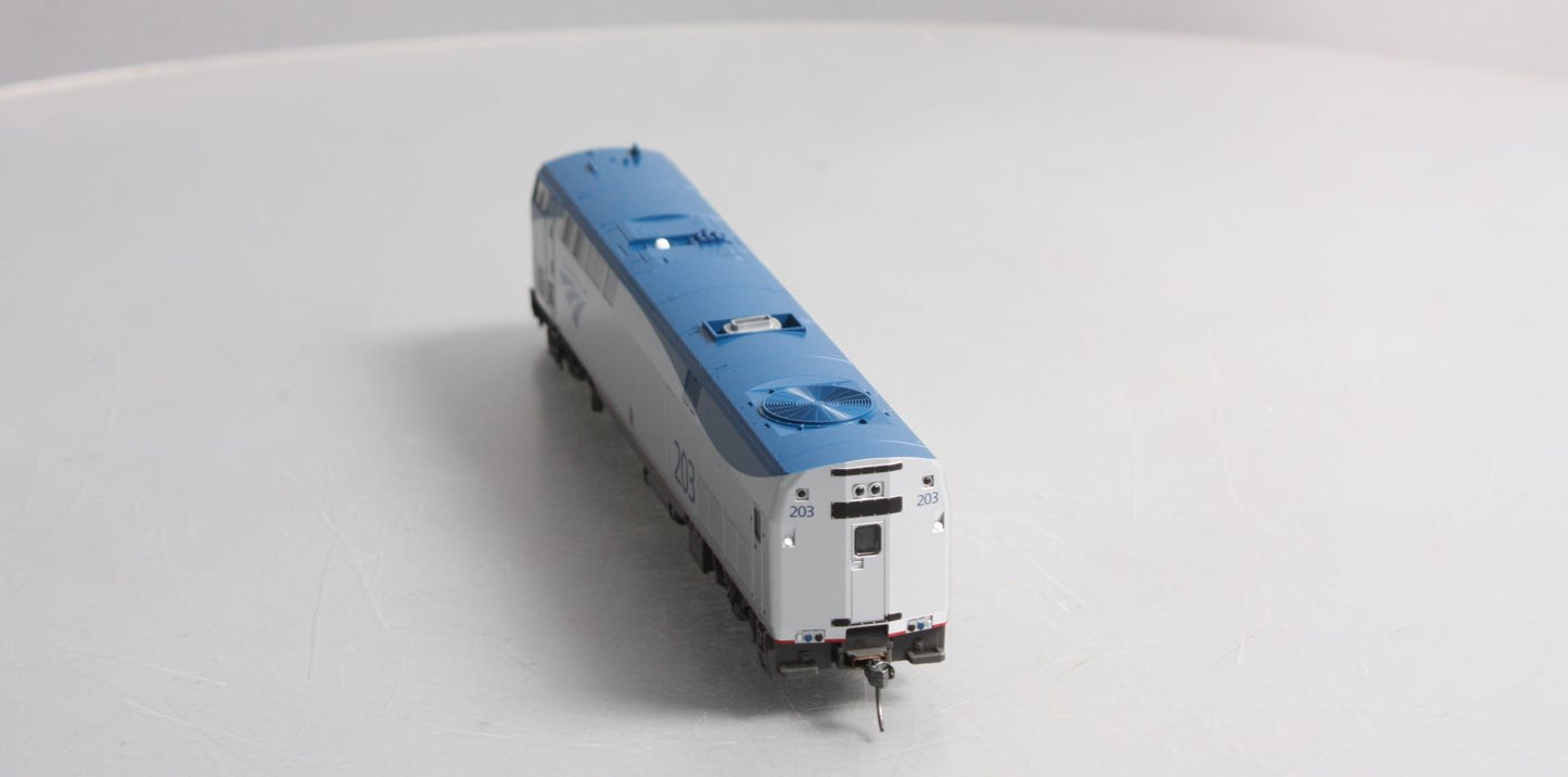 Kato 37-6111 HO Amtrak Phase V GE P42 Genesis Diesel Locomotive #203