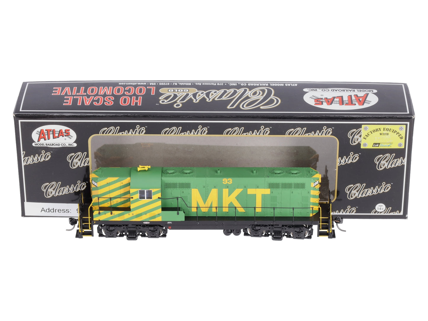 Atlas 10002932 HO Missouri-Kansas-Texas GP-7 Diesel Locomotive DCC/Sound #93