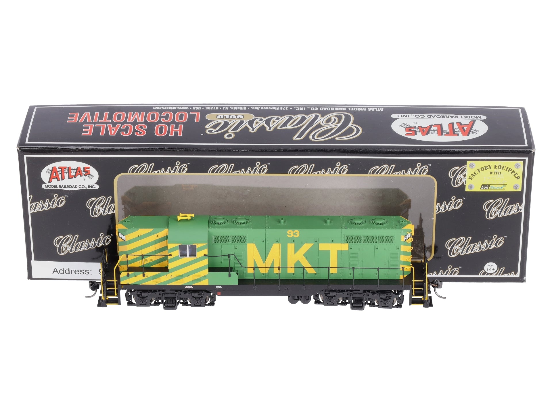 Atlas 10002932 HO Missouri-Kansas-Texas GP-7 Diesel Locomotive DCC/Sound #93