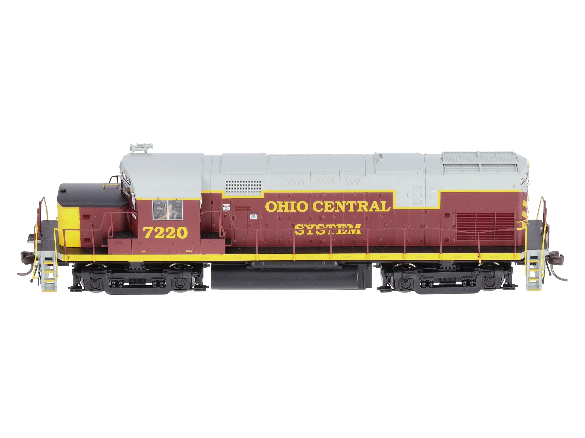 Atlas 10002951 HO Scale Ohio Central Diesel Locomotive # 7220 – Trainz