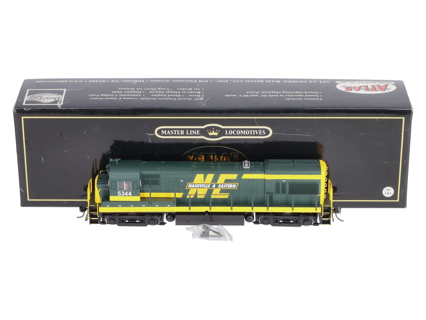 Atlas 10000466 N&E U30B Phase 2 w/DCC #5344