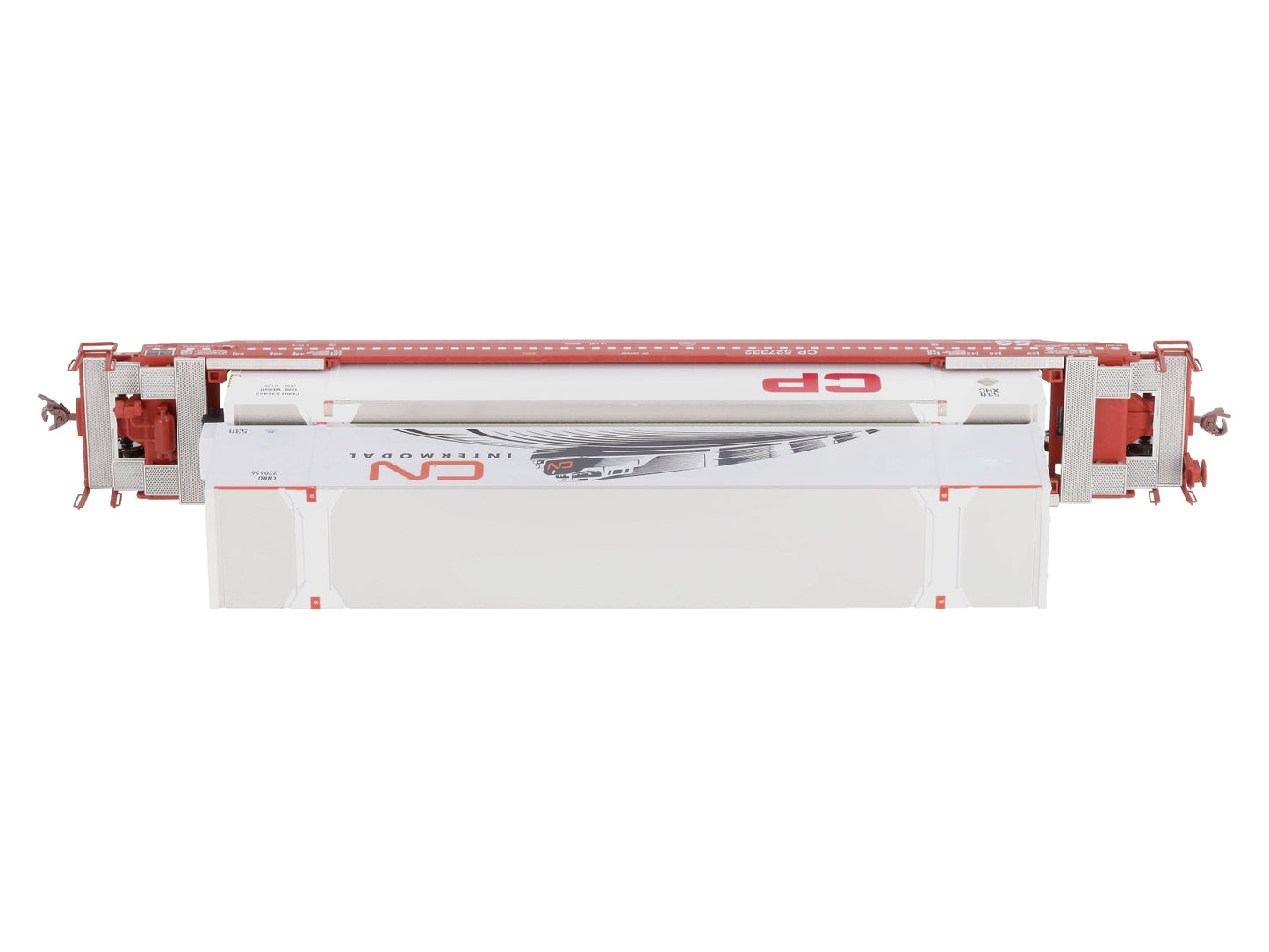 Rapido Trains 401004 HO Gunderson 53' Canadian Pacifc Husky Stack Car # 527332