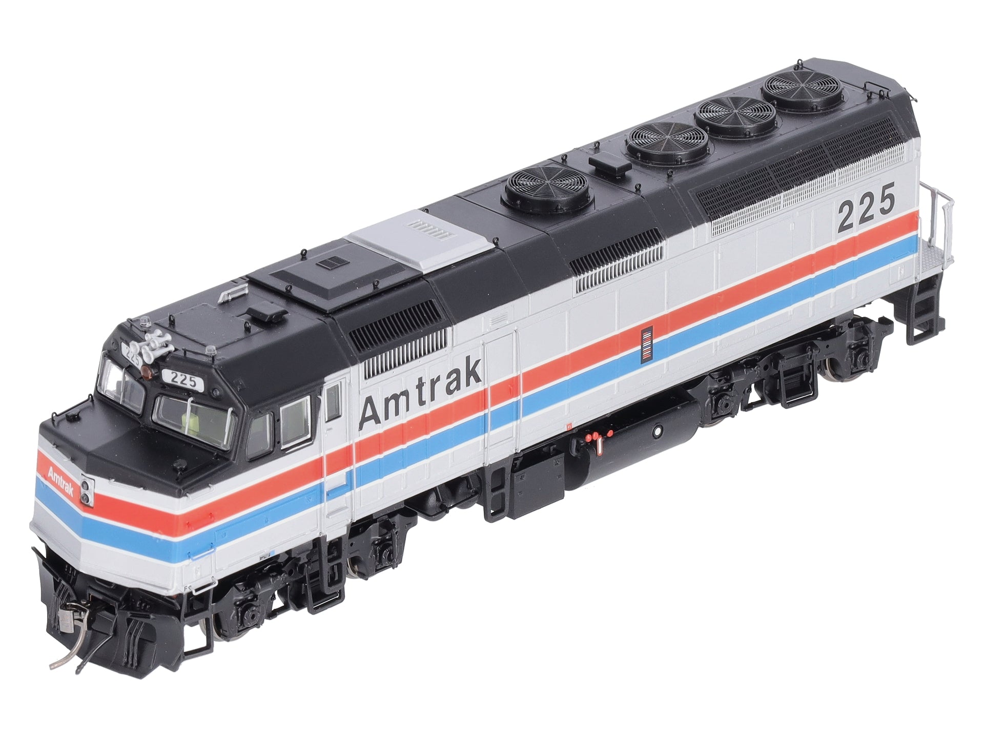 Rapido Trains 80037 HO Amtrak EMD F40PH Diesel Locomotive #225 - Standard DC