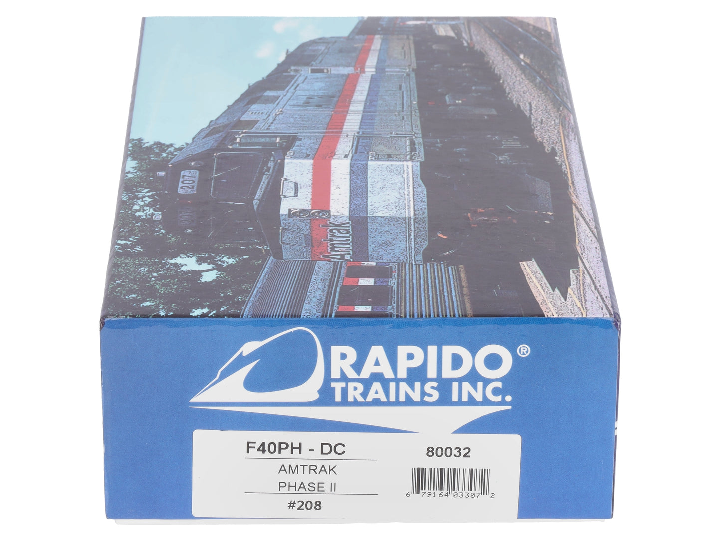 Rapido Trains 80032 HO Amtrak EMD F40PH - Standard DC #208