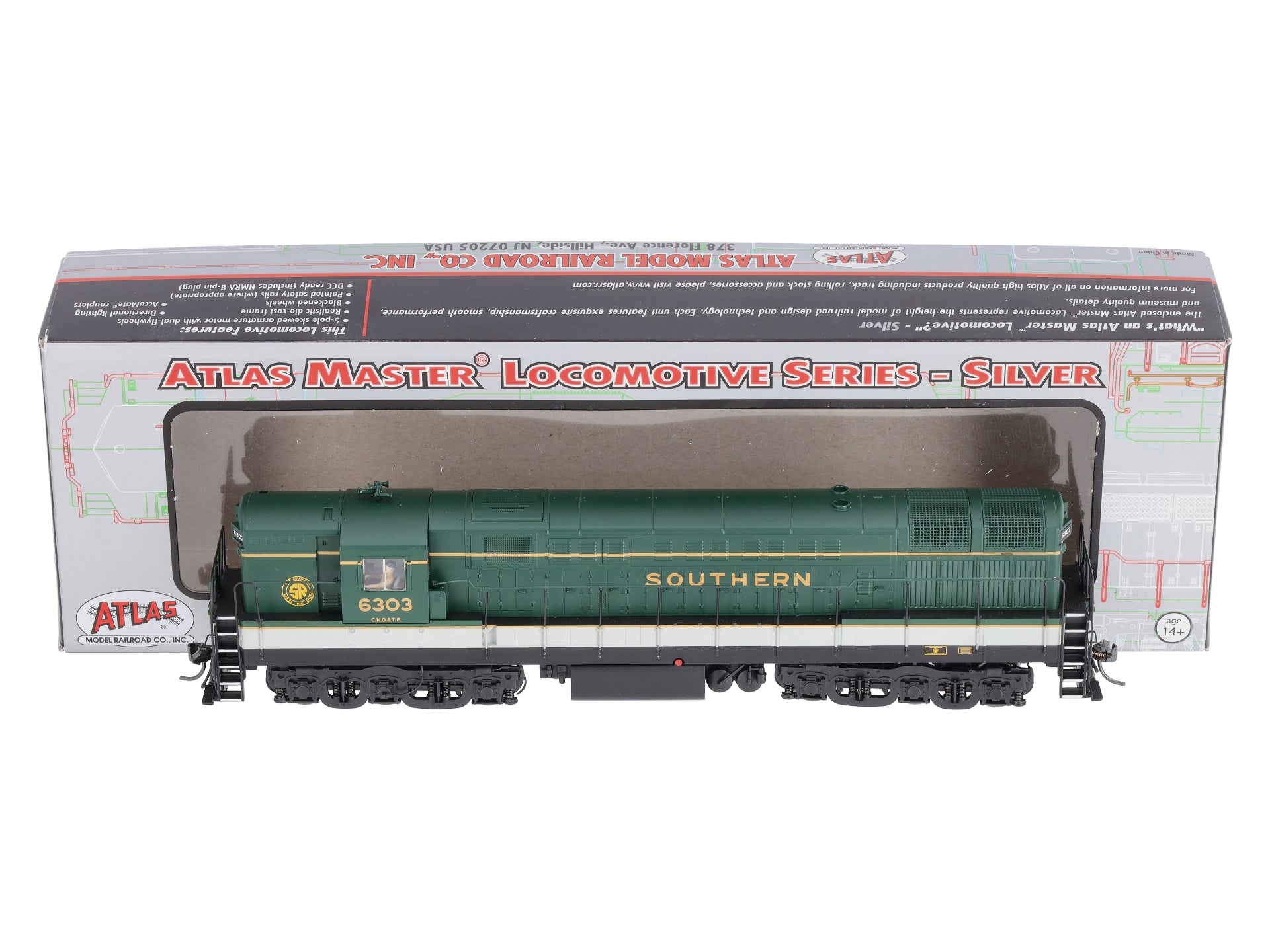 Atlas 10002231 HO Scale Southern Diesel Locomotive # 6303