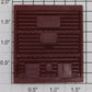 Lionel 6464-350 Maroon Multi-Panel Boxcar Door "M-K-T"