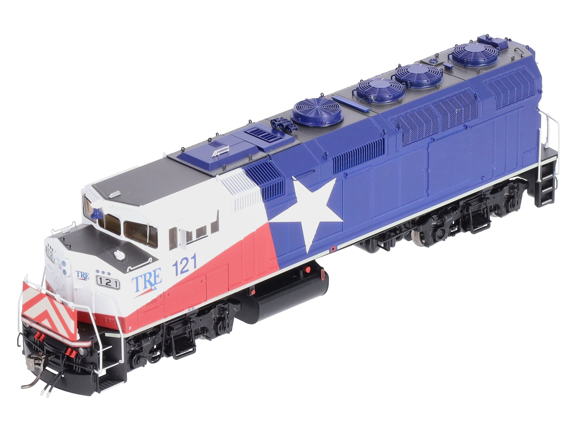 Rapido Trains 019526 HO TRE Lone Star F59PH Diesel Locomotive with Sound #121