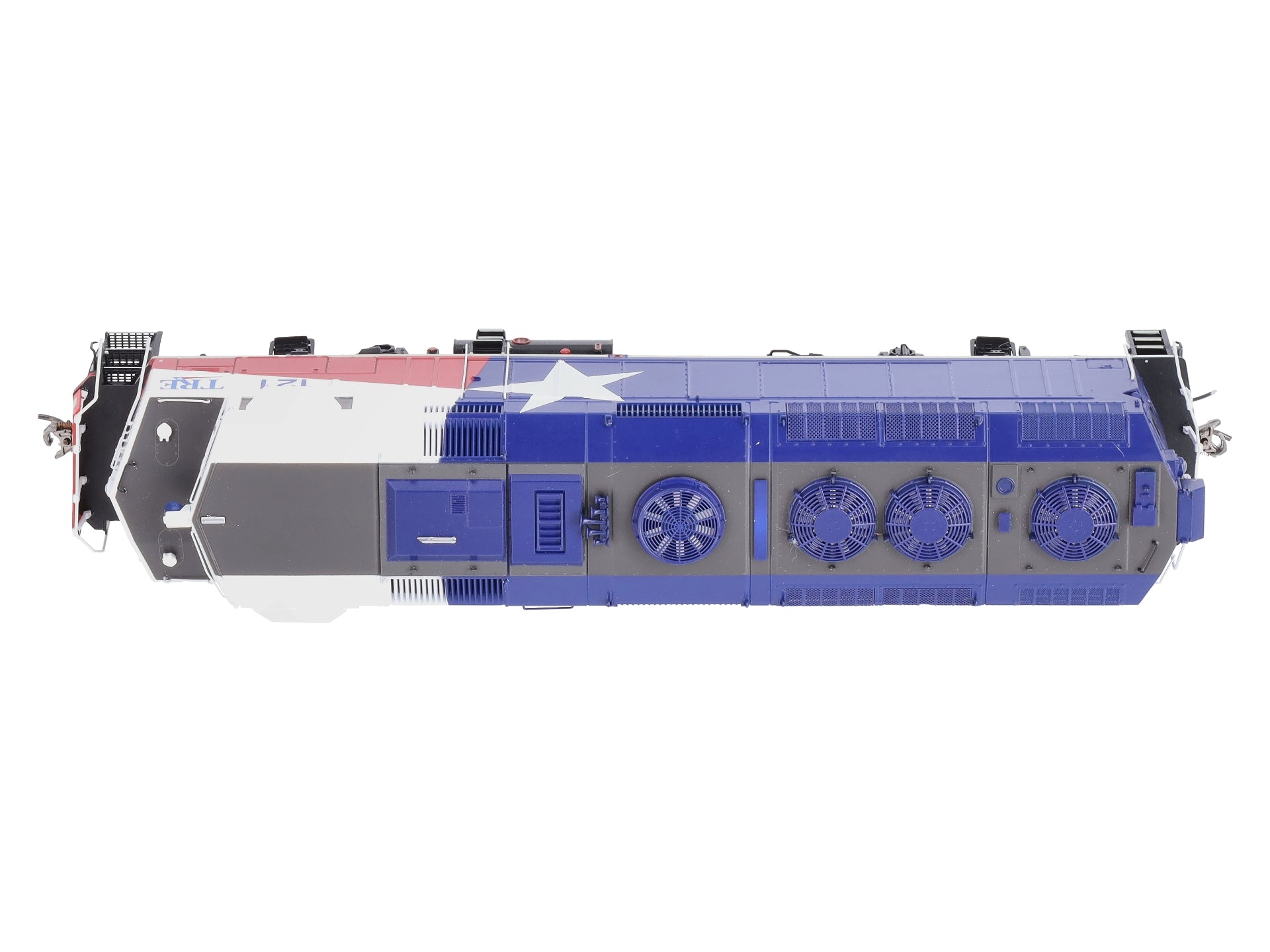 Rapido Trains 019526 HO TRE Lone Star F59PH Diesel Locomotive with Sound #121