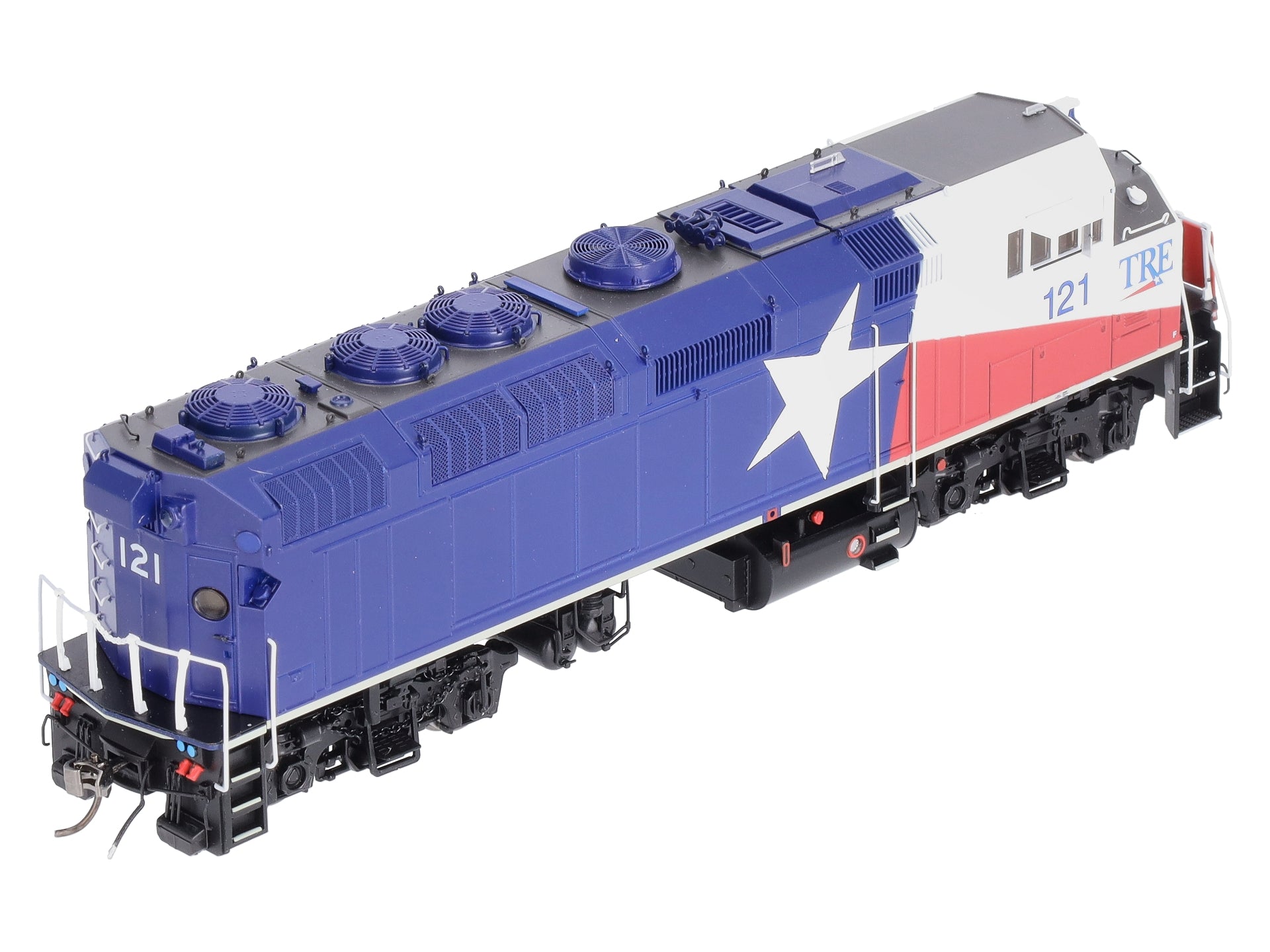 Rapido Trains 019526 HO TRE Lone Star F59PH Diesel Locomotive with Sound #121