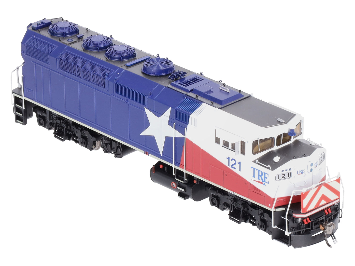 Rapido Trains 019526 HO TRE Lone Star F59PH Diesel Locomotive with Sound #121