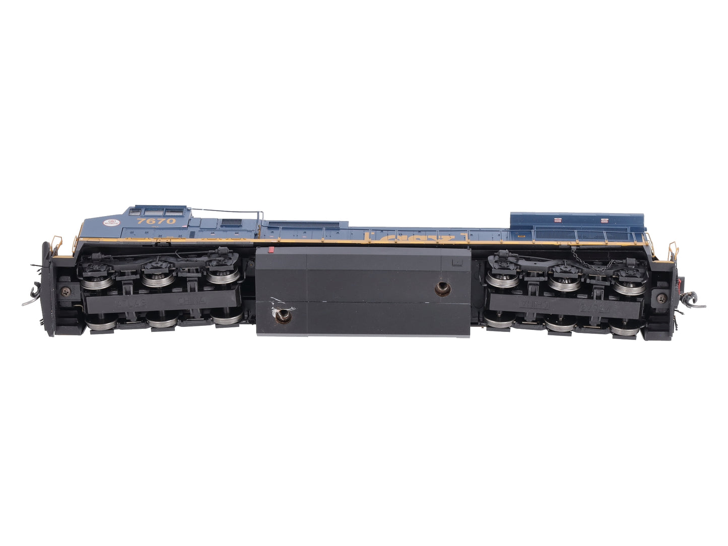 Atlas 10003137 HO CSX DASH 8-40CW Diesel Locomotive with ESU Sound #7670