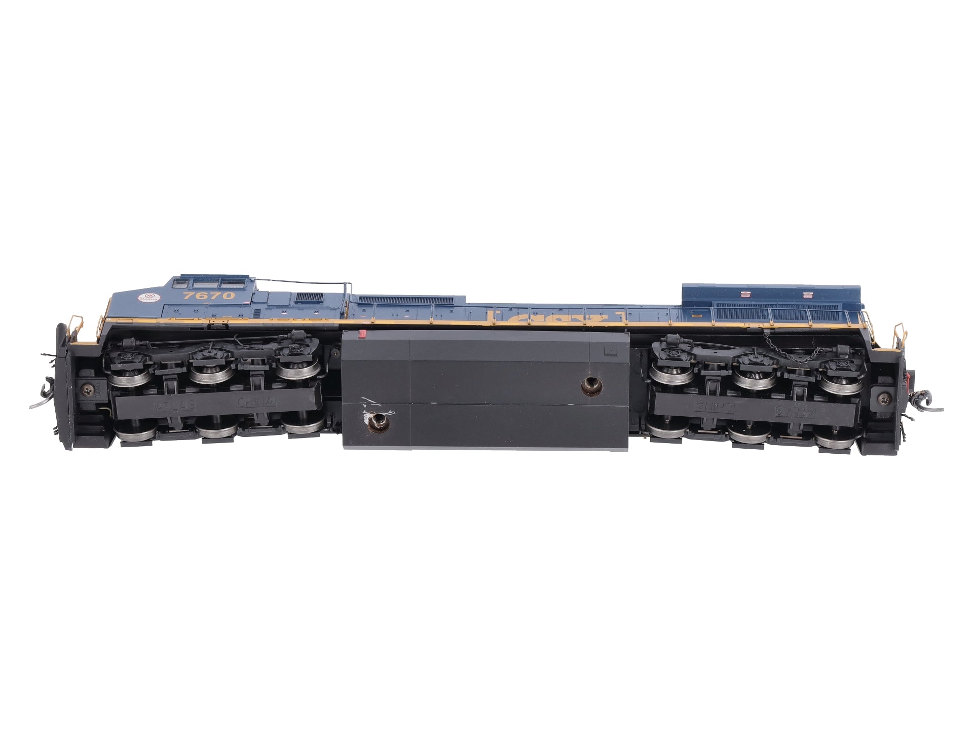 Atlas 10003137 HO CSX DASH 8-40CW Diesel Locomotive with ESU Sound #7670