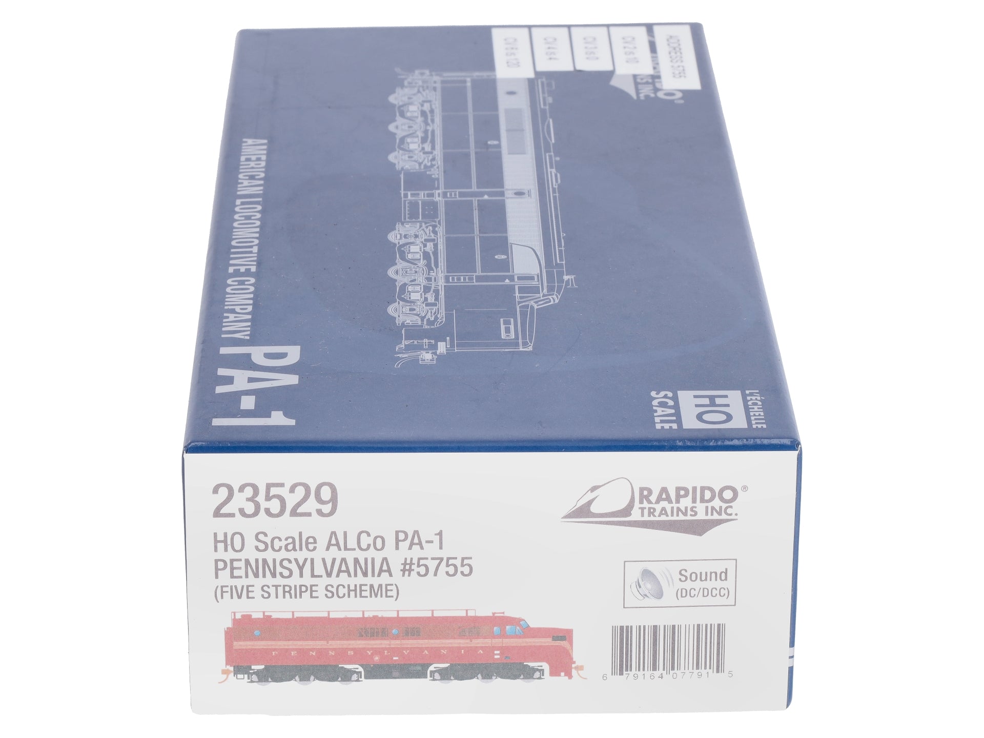 Rapido Trains 23529 HO Pensylvania Diesel Locomotive # 5755 w/ DCC & Sound