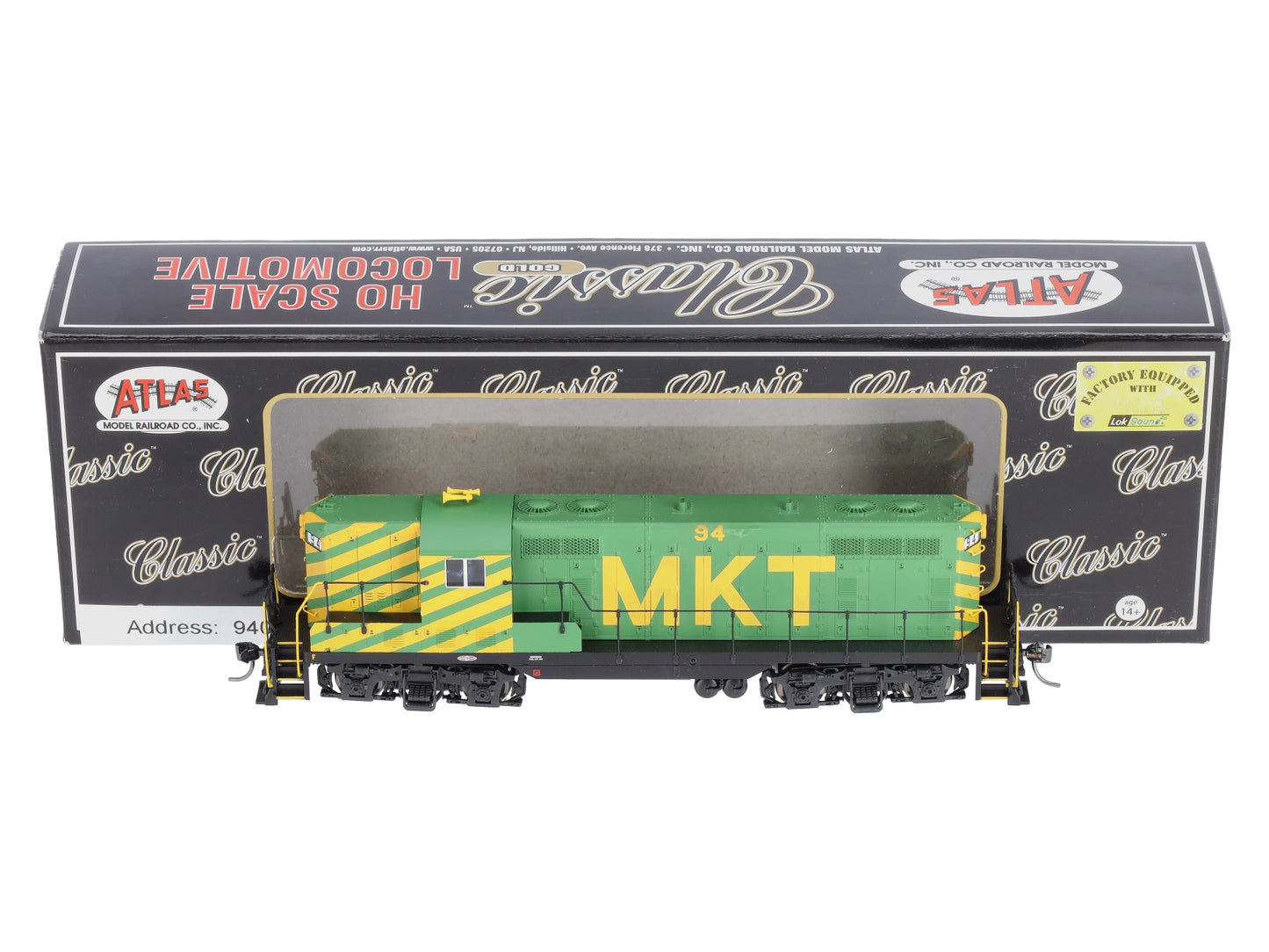Atlas 10002933 HO Missouri-Kansas-Texas GP-7 Diesel Locomotive DCC/Sound #94